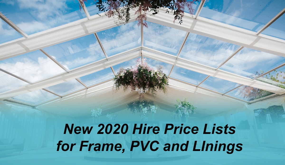 Hire Price List 2020